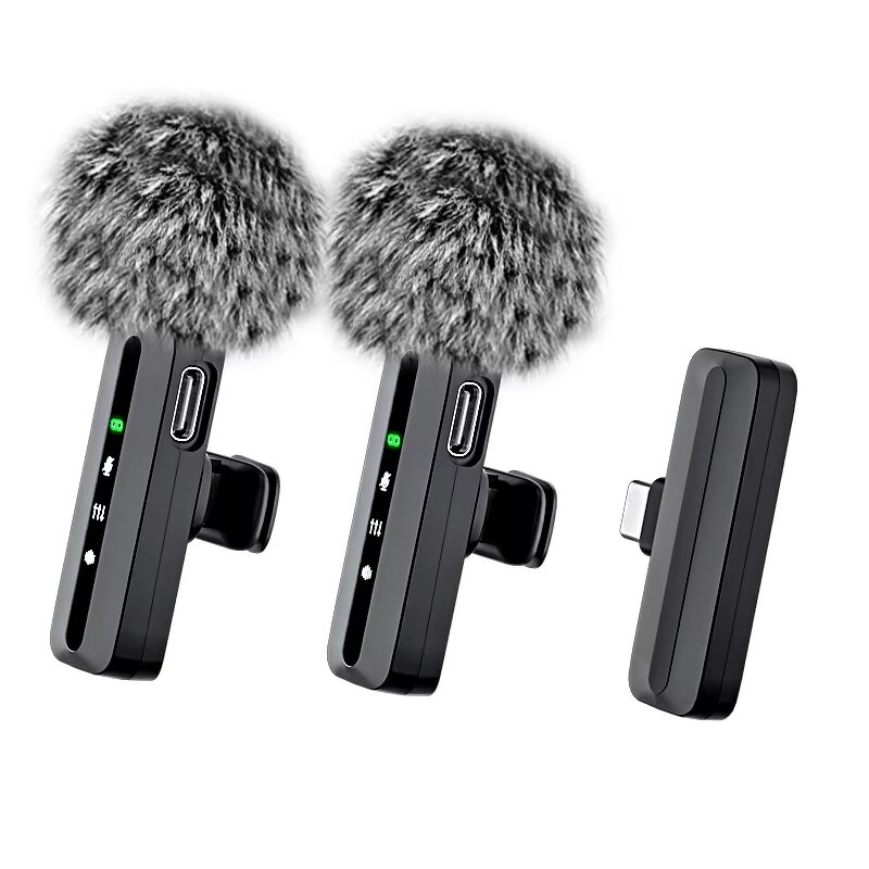 Vlogging Microphone Kit Manufacturer - OEM SE83 USB Handheld Wireless Lavalier 3-in-1