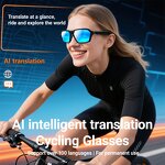 Smart Cycling Glasses Manufacturer - OEM HIFI Sound IPX-5 Waterproof Touch Control Polarized