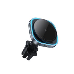 Car Wireless Charger Manufacturer - OEM 2025 New PD/QC3.0 15W Type-C Magnetic Phone Holder