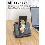 Wireless Charger Manufacturer - OEM 2025 Hot Selling 3-in-1 15W Foldable Magnetic LED Indicator