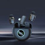 Wireless Lavalier Microphone Manufacturer - OEM K20 Double 2 MIC Light-weight Noise Reduction