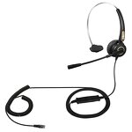 Call Center Headset Manufacturer - OEM Opptel Noise Cancelling QD USB RJ9 Connector
