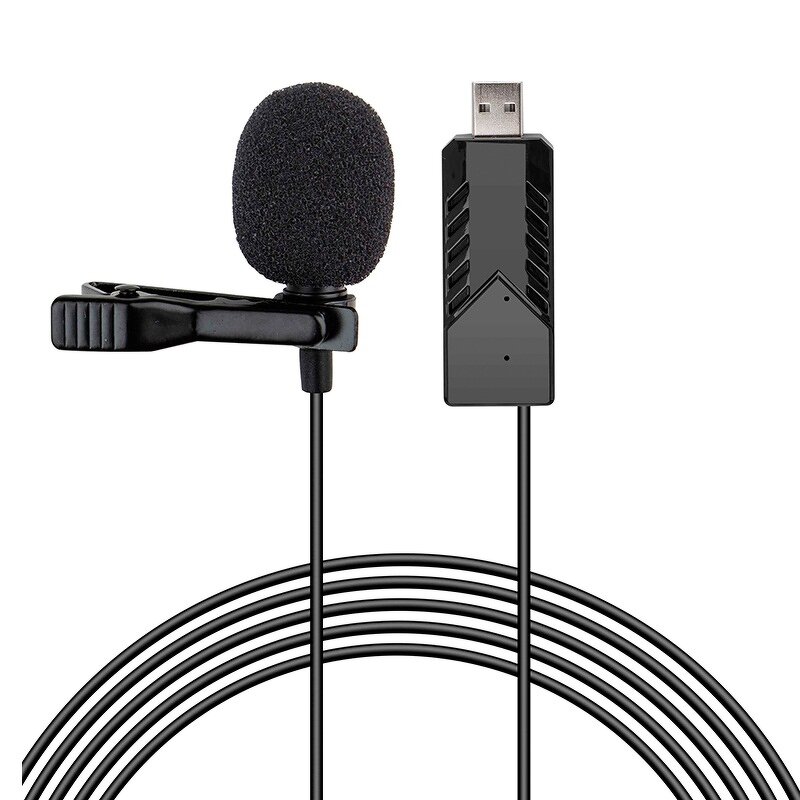 Wired USB Lavalier Microphone Manufacturer - OEM for Android Clip Mini Teaching VLOG