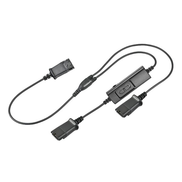 Monaural Headset Manufacturer - OEM Call Center with Plantronic QD 3Y Cable