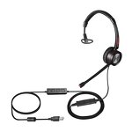 Call Center Headset Manufacturer - OEM Noise Cancelling QD to PC Cable with Microphone