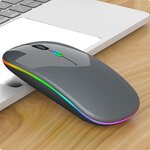 Wireless Mouse Manufacturer - OEM BT Dual-mode Wireless Charging Mute Silent Luminous