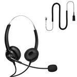 Wired Stereo Headset Manufacturer - OEM QD Call Center with ENC USB Microphone