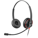 Wired ENC Headset Manufacturer - OEM USB with Mic Audio Controls Noise Isolating