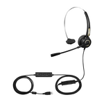 Call Center Headset Manufacturer - OEM Opptel Noise Cancelling QD USB RJ9 Connector