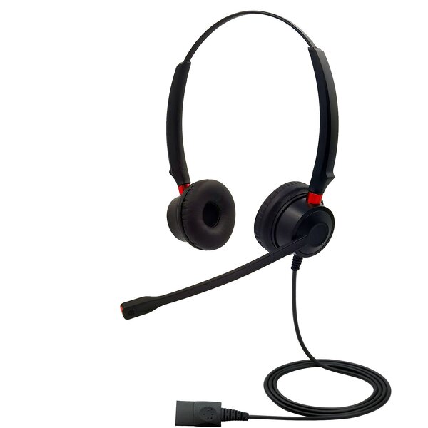 Call Center Headset Manufacturer - OEM Wired with Noise Cancelling Microphone QD RJ9