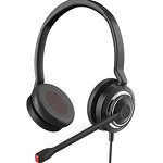 Wired ENC Headset Manufacturer - OEM USB with Mic Audio Controls Noise Isolating