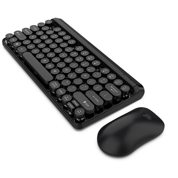 Wireless Keyboard Mouse Set Manufacturer - OEM Best Selling 2.4G Multimedia Mechanical Feel