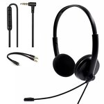Call Center Headphone Manufacturer - OEM Opptel 3.5 Microphone Headphone