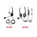 USB ENC Headset Manufacturer - OEM with Microphone Noise Cancelling Call Center ENC
