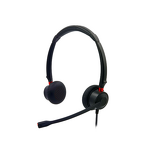 Binaural Headset Manufacturer - OEM Wired Call Center USB ENC with Noise Canceling