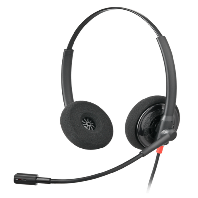 Wired ENC Headset Manufacturer - OEM USB with Mic Audio Controls Noise Isolating