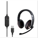 USB Computer Headset Manufacturer - OEM SD14U with Microphone in Stock