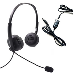 Call Center Headphone Manufacturer - OEM Opptel 3.5 Microphone Headphone