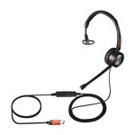 Call Center Headset Manufacturer - OEM Noise Cancelling QD to PC Cable with Microphone