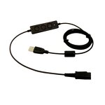 QD Headset Manufacturer - OEM USB Mute Mic Over Ear Office Call Center