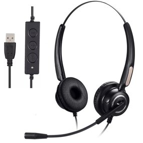 Call Center Headset Manufacturer - OEM Good Quality USB Computer with Microphone