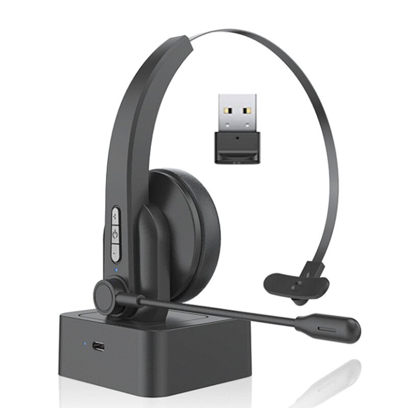 Traffic Headset Manufacturer - OEM Wireless 2.4G with Microphone USB Interface Business