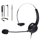 Wired Headset Manufacturer - OEM Hot Selling RJ09 Quick Disconnect for Call Center