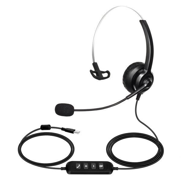 Call Center Headset Manufacturer - OEM Opptel Professional ENC with Noise Canceling Microphone