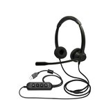 Call Center Headset Manufacturer - OEM Opptel Professional ENC with Noise Canceling Microphone