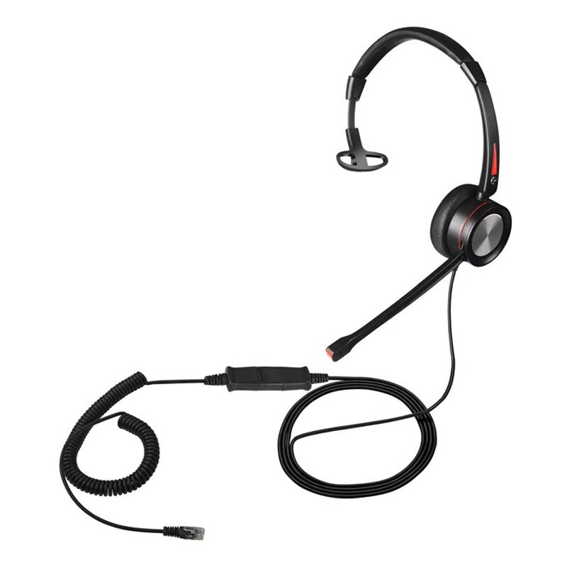 Call Center Headset Manufacturer - OEM Noise Cancelling QD to PC Cable with Microphone