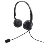 Call Center Headset Manufacturer - OEM Opptel USB/3.5 with Rotate MIC for PC