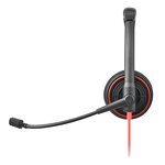 Wired ENC Headset Manufacturer - OEM USB with Mic Audio Controls Noise Isolating