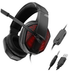 PS4 Gaming Headset Manufacturer - OEM USB/3.5mm Stereo with Mic LED Light