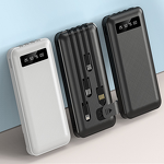 Portable Power Bank Manufacturer - OEM Hot Sales 10000mAh with Four Cable for Mobile