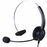 Wired Headset Manufacturer - OEM Office Contact Center with RJ11 Plug