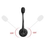 USB Computer Headset Manufacturer - OEM Hot Sale SD15U-1 Double Ear