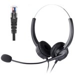 Noise Canceling Headset Manufacturer - OEM Opptel RJ09 for Contact Center
