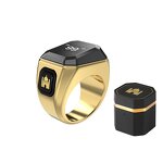 Smart Muslim Ring Manufacturer - 2025 Men's Digital Tasbeeh Alloy Case