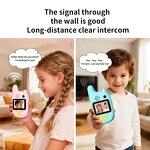 Kids Walkie Talkie Factory - Cute with Camera 2.0 Inch Display Rechargeable