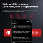 Smart Dictaphone Factory - 13 Language AI Magnet Audio Recorder 64G