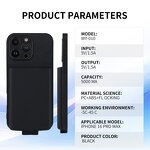 Battery Case Manufacturer - 2025 Hot Back Clip 5000mah for iPhone 17