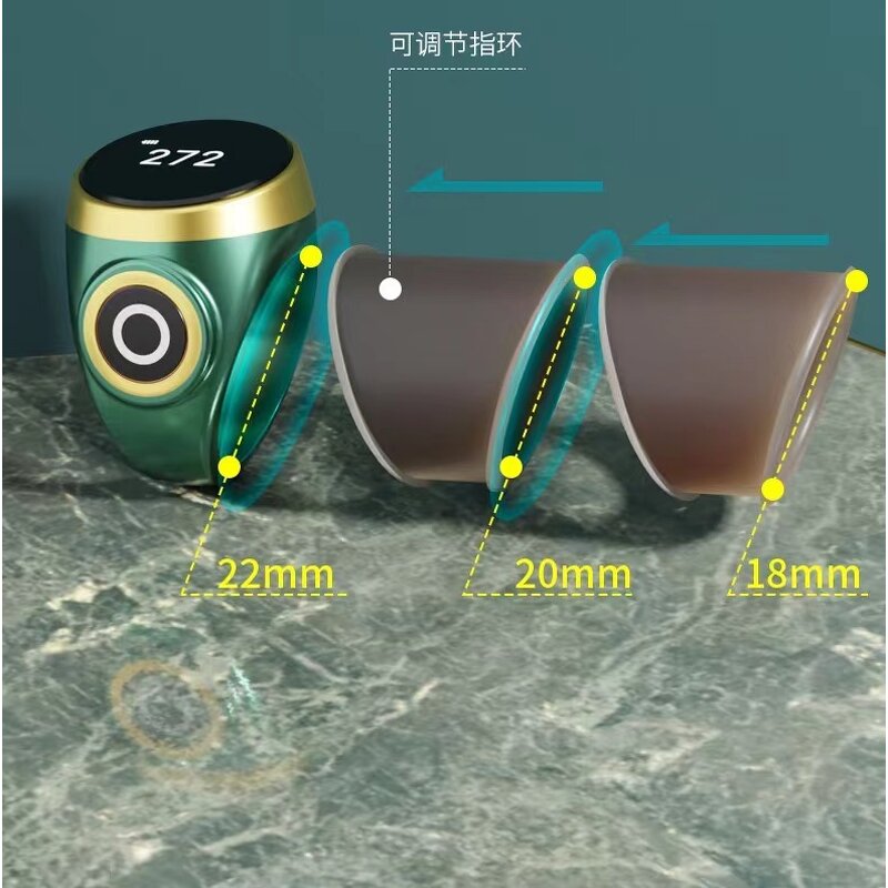 Smart Ring Counter Manufacturer - S9 HD OLED Display Waterproof Ring