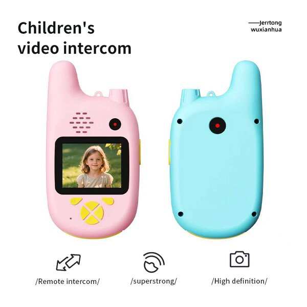 Kids Walkie Talkie Factory - Cute with Camera 2.0 Inch Display Rechargeable