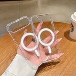 Phone Case Factory - Logo Customize Transparent Magnetic TPU PC
