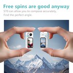 Thumb Action Camera Manufacturer - S70 Magnetic 180° Rotation 2.7K HD