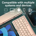 Folding Mini Keyboard Factory - 2026 Korean Russian Keypad 3 Devices