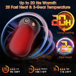 Magnetic Hand Warmer Manufacturer - 10000mAh Power Bank Warm Hands USB