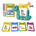 Early Education Toy Manufacturer - OEM Plastic Dinosaur Cognitive Card Machine Foreign Trade