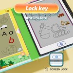 LCD Writing Tablet Manufacturer - OEM Custom Erasable with 20 Templates Early Learning Set