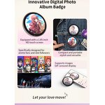 Electronic Badge Manufacturer - OEM 1.85 Inch IPS HD Touch Screen Smart Dynamic with Ropes